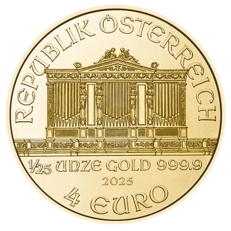 1/25 oz Philharmonique de Vienne | Or | 2025