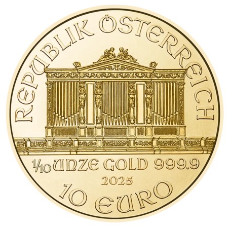 1/10 oz Philharmonique de Vienne | Or | 2025