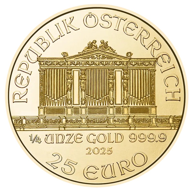 1/4 oz Philharmonique de Vienne | Or | 2025 1/4 oz Philharmonique de Vienne | Or | 2025