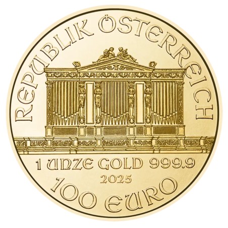 1 oz Philharmonique de Vienne | Or | 2025