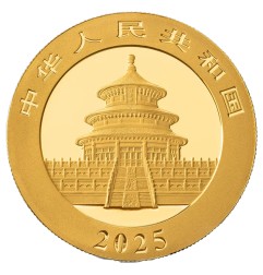 1g Panda Chinois | Or | 2025