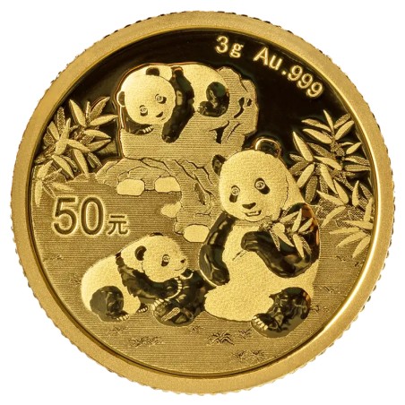 3g Panda Chinois | Or | 2025