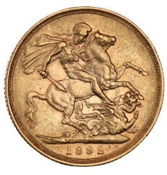 Souverain Victoria Jubilée | Or | 1887-1893