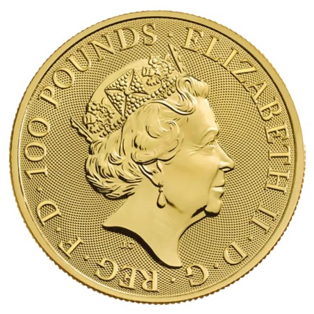 1 oz Tudor Beasts The Lion of England | Or | 2022