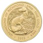 1/4 oz Tudor Beasts Greyhound of Richmond | Or | 2025