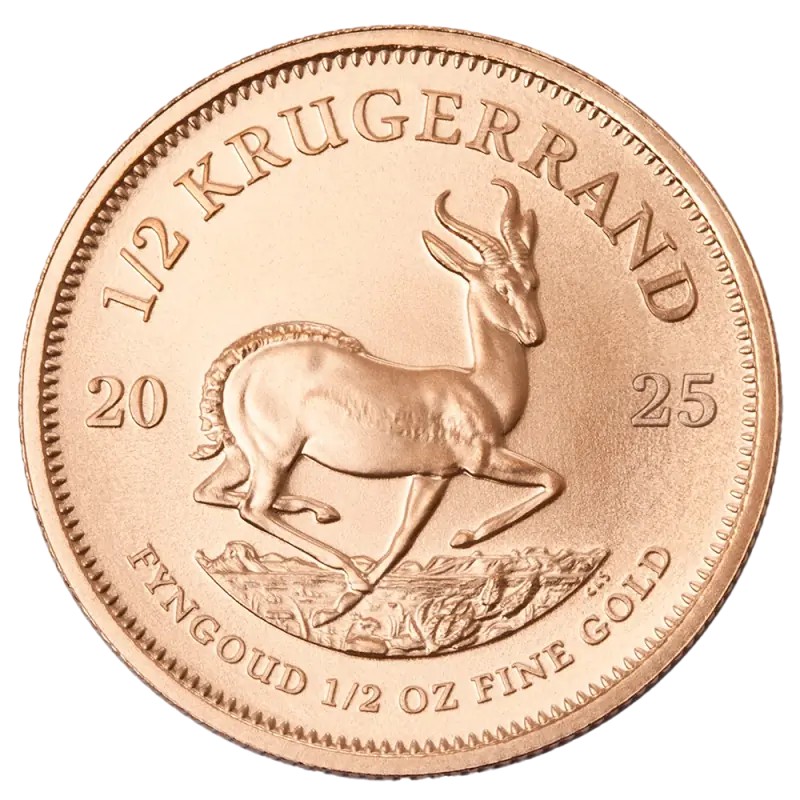 1/2 oz Krugerrand | Or | 2025 1/2 oz Krugerrand | Or | 2025