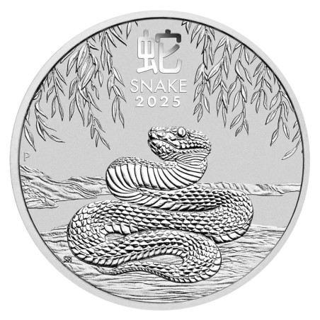 5 oz Lunar III Serpent | Argent | 2025