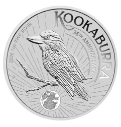 1 oz Kookaburra | Argent | 2025