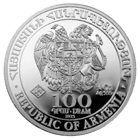 1/4 oz Arche de Noé d'Argent | 2025