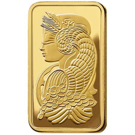 1g Lingot d'or frappé | PAMP Fortuna