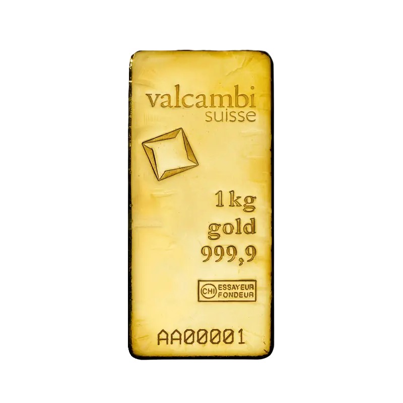 1 Kilo Lingot d'Or | Valcambi