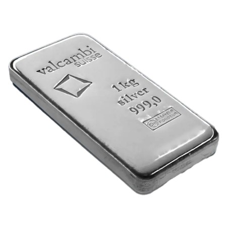 1 Kilo Lingot d'Argent | Valcambi