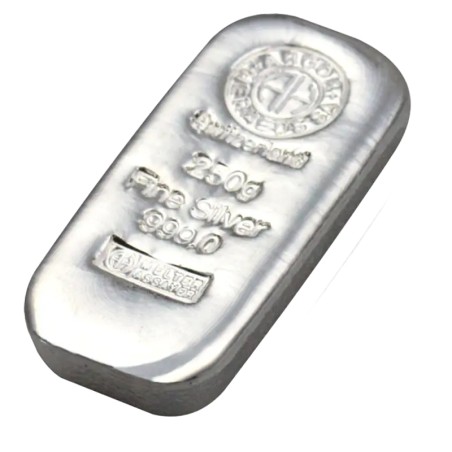 250g Lingot d'Argent | Argor-Heraeus