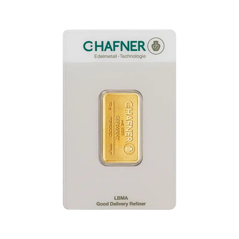 10g Lingot d'or (C.Hafner)