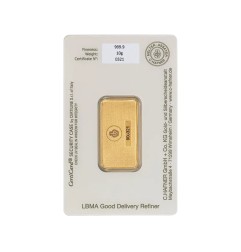 10g Lingot d'or (C.Hafner)