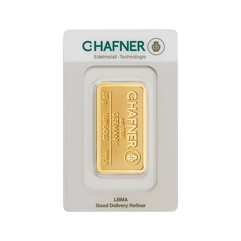 20g Lingot d'or (C.Hafner)