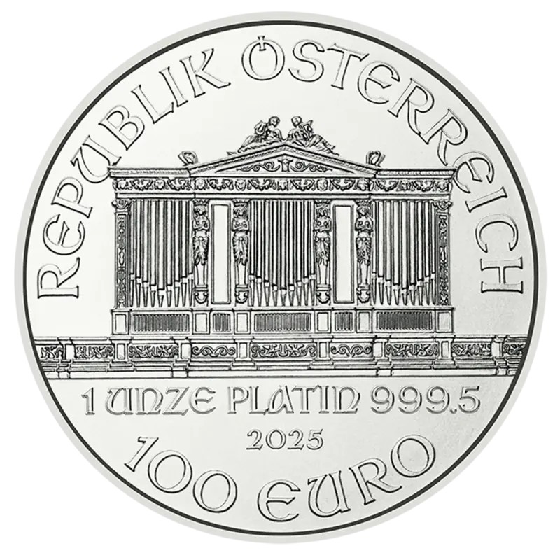 1 oz Philharmonique de Vienne | Platine | 2025 1 oz Philharmonique de Vienne | Platine | 2025