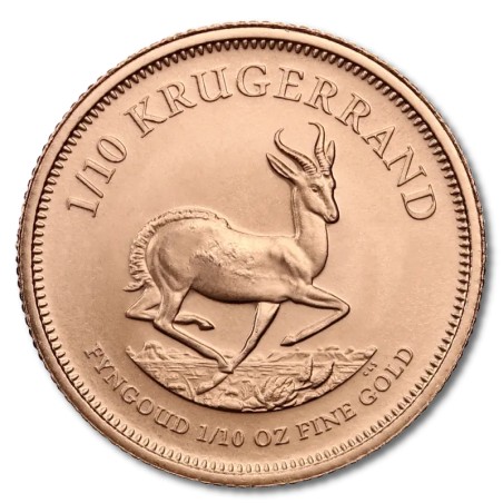 1/10 oz Krugerrand | Or | plusieurs années